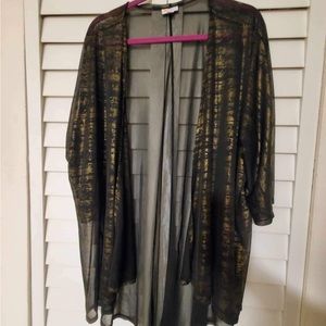Lularoe Lindsay kimono L NWOT